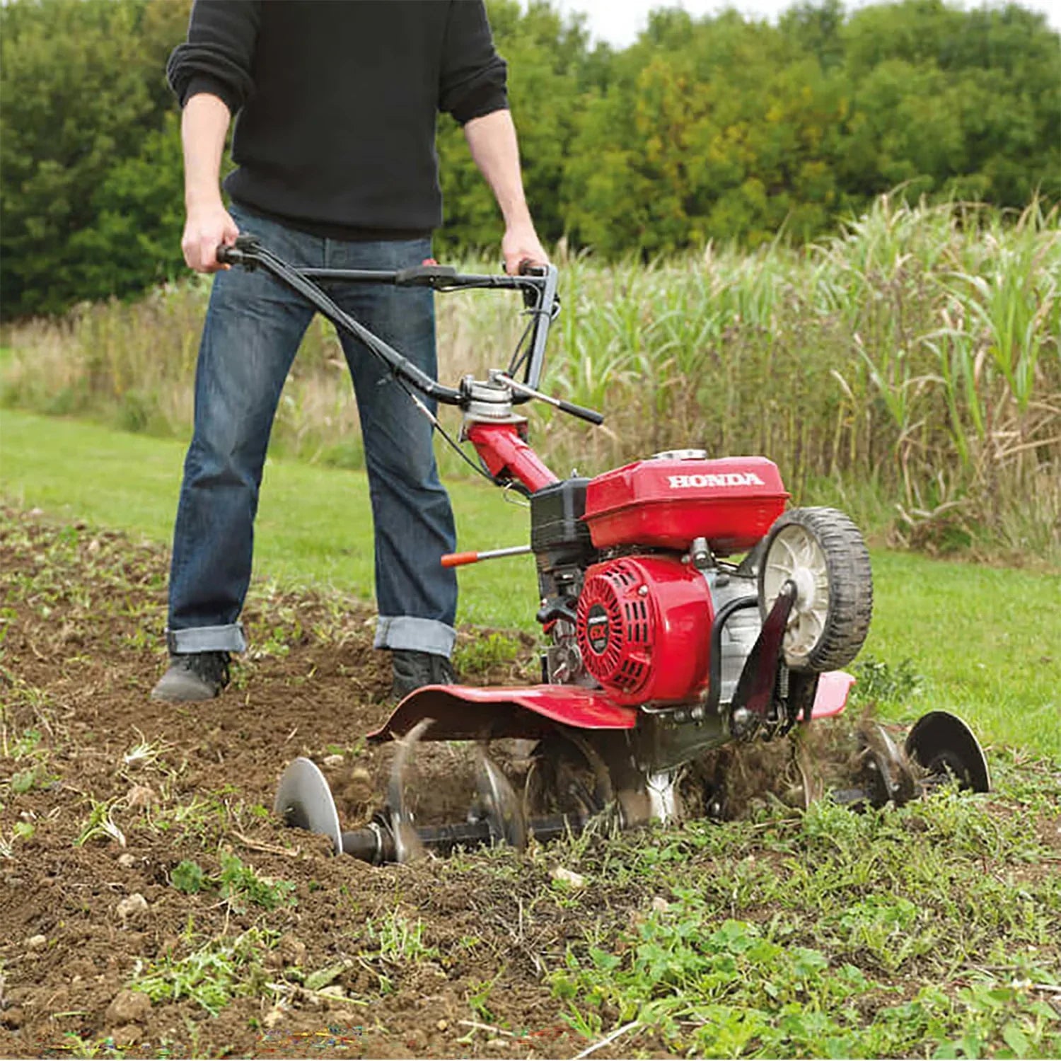 FJ500 Honda Commercial Compact Tiller - GreenKart.pk