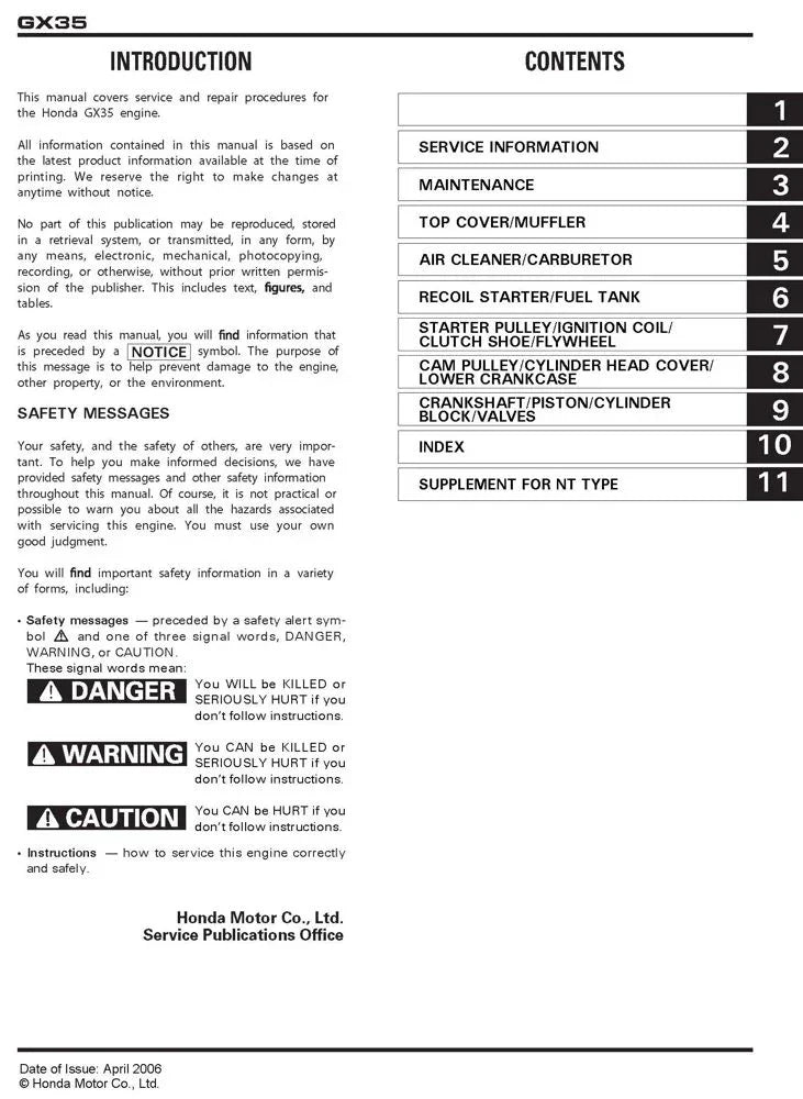 GX35 Honda Engine Thailand