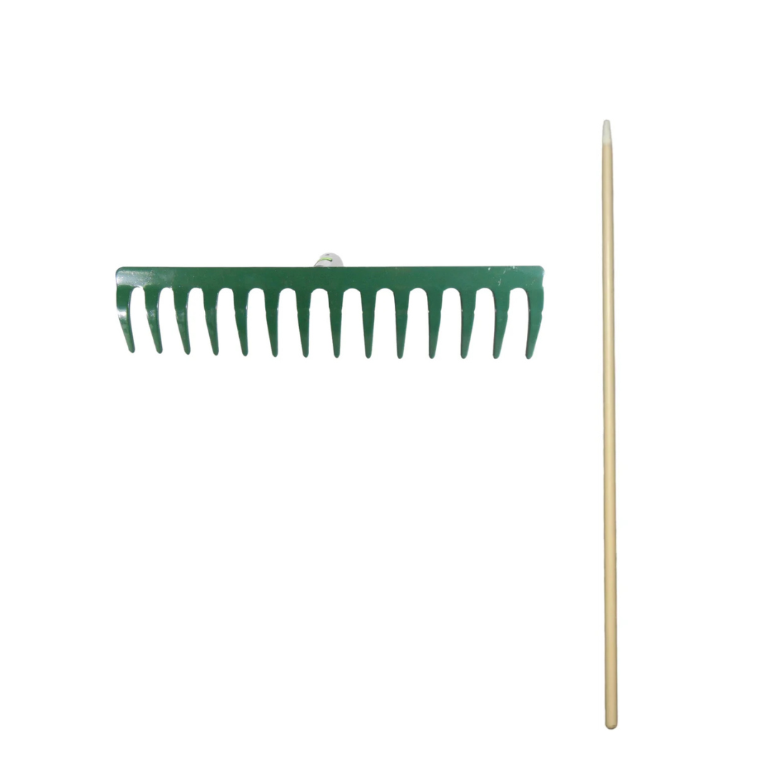 Buy 14-Teeth Metal Rake with Handle | GreenKart.pk