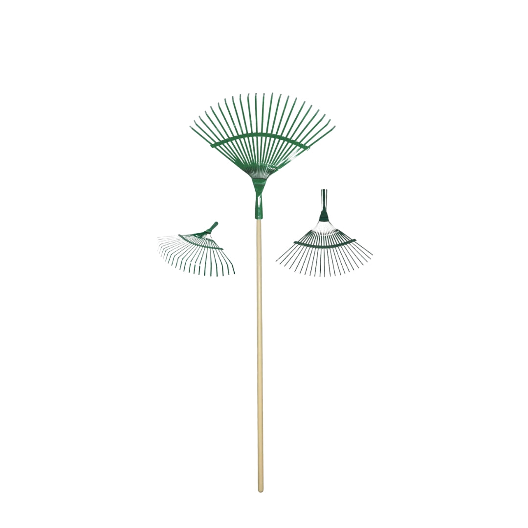 Flexible Leaf Rake With Handle – Tiller & Rowe