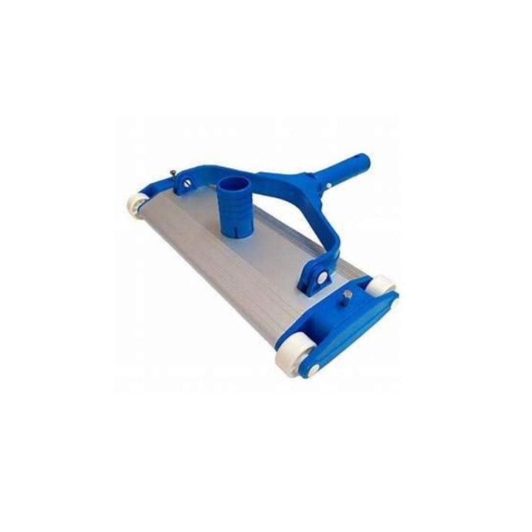 Heavy-Duty Aluminum Pool Vacuum Head with Wheels 13.5-Inch
