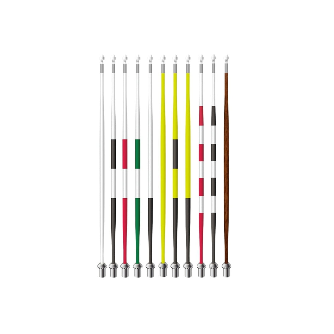 Tournament Golf Flagstick White Without Flag
