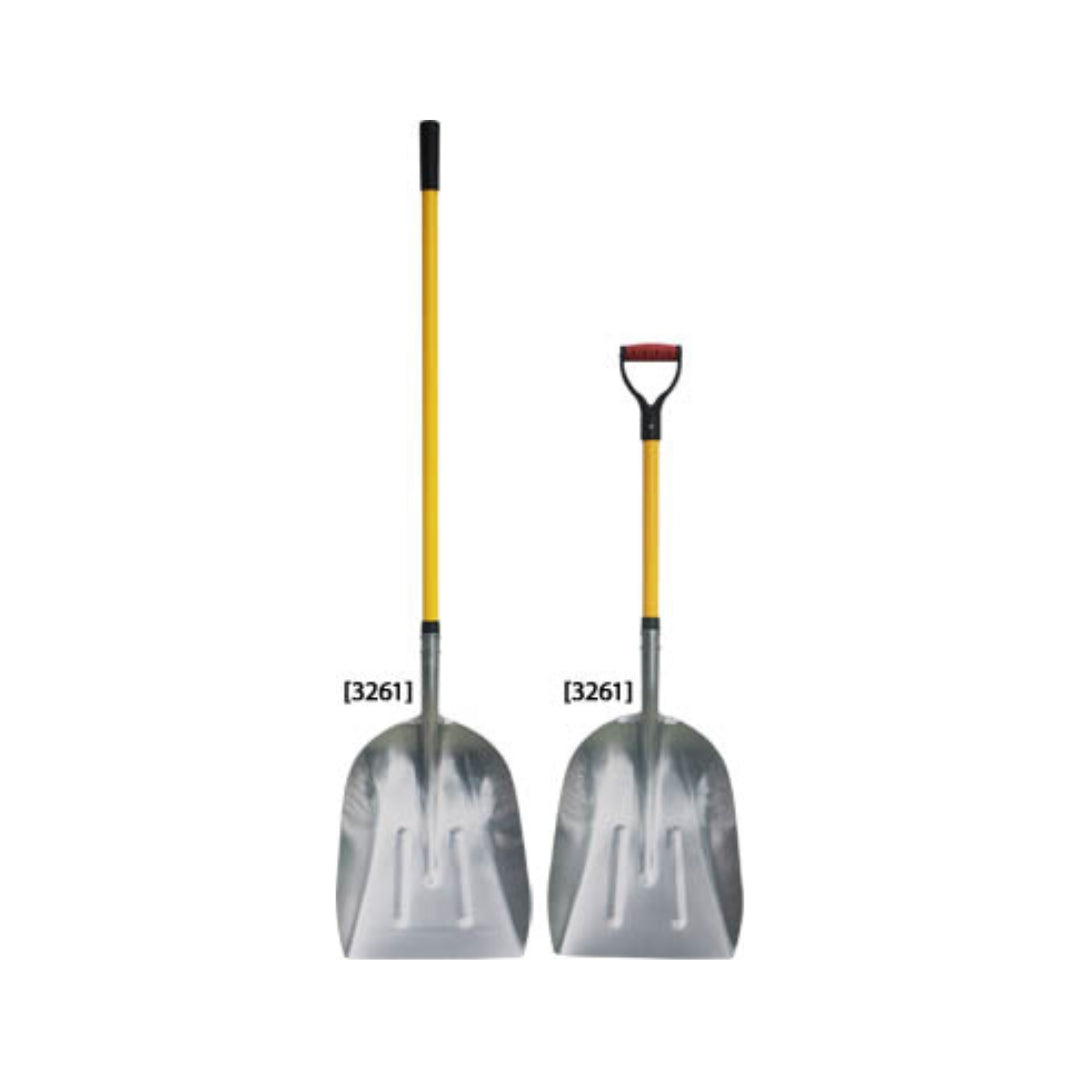 Aluminium scoop shovel