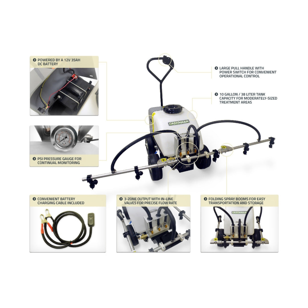 Greenman Boom Sprayer