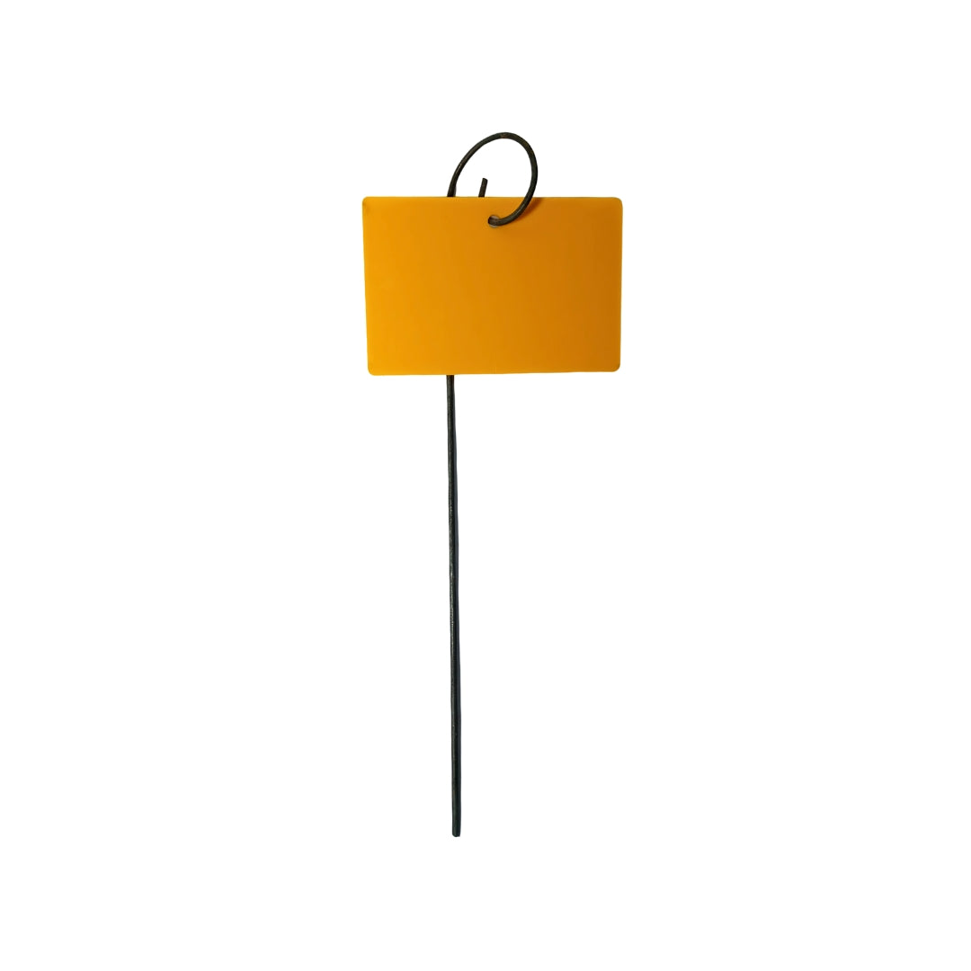 Plastic Tag with Iron Rod (Flowers/Plants Names Tag)
