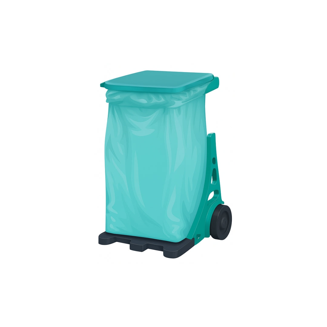 Garden Cart Waste Collector with Wheel