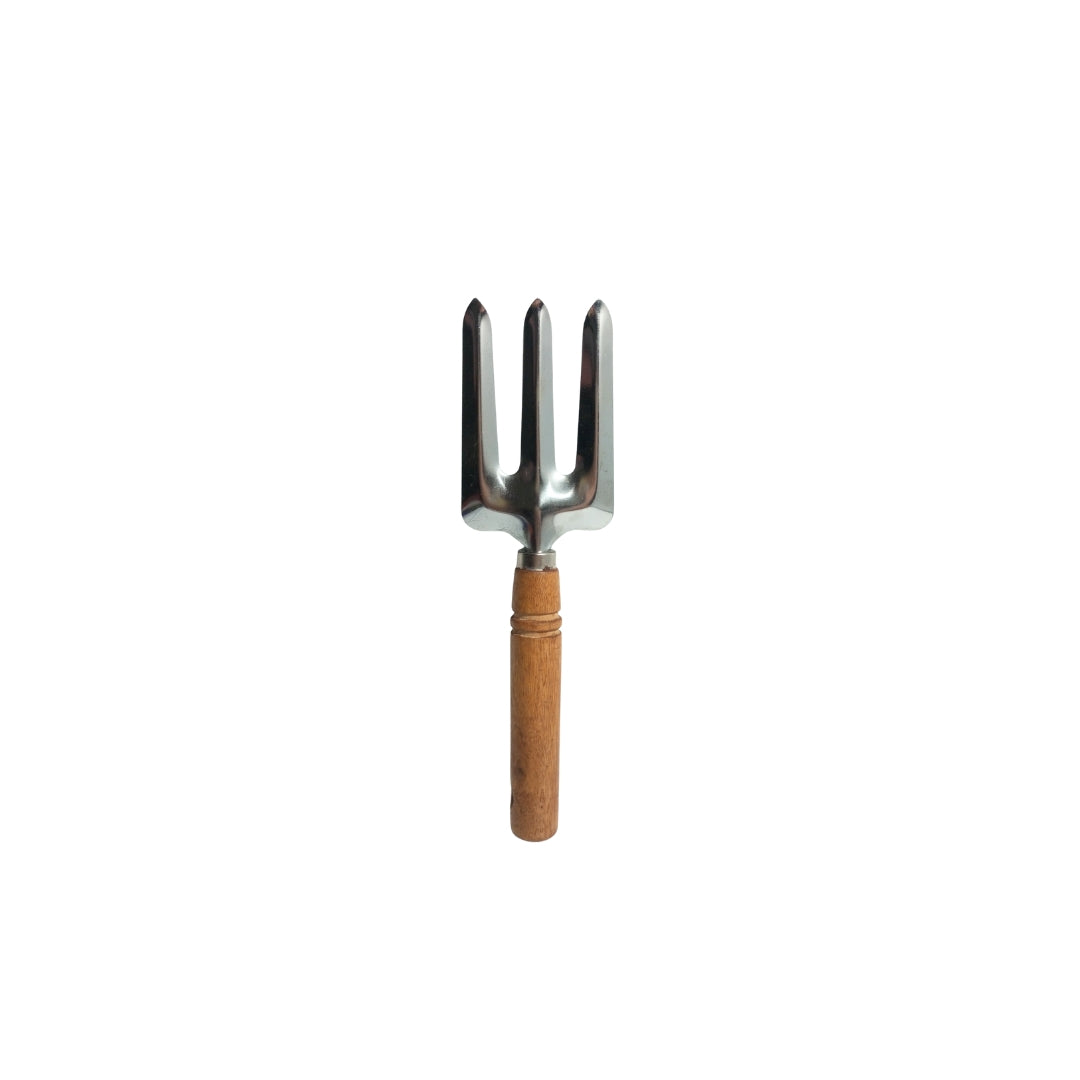 3 PC Wooden Handle Garden Tool Set