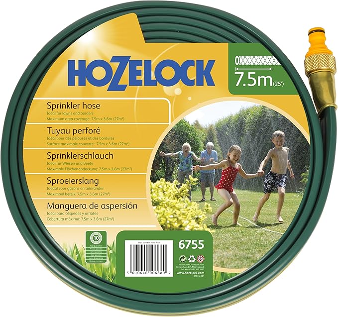 Sprinkler/Soaker (Strip) Hose 7.5M Hozelock