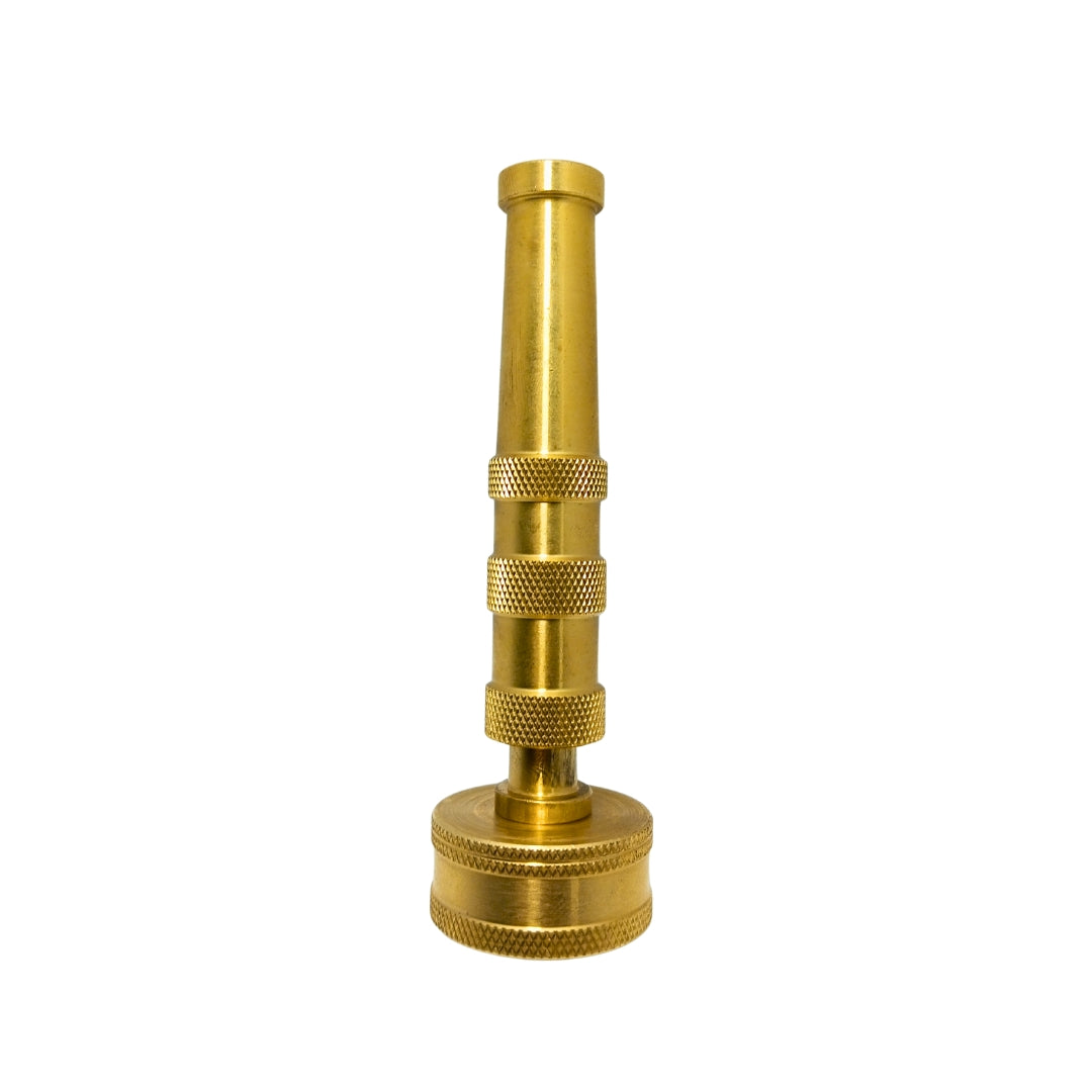 Brass Hose Nozzle with Connector – Tiller & Rowe