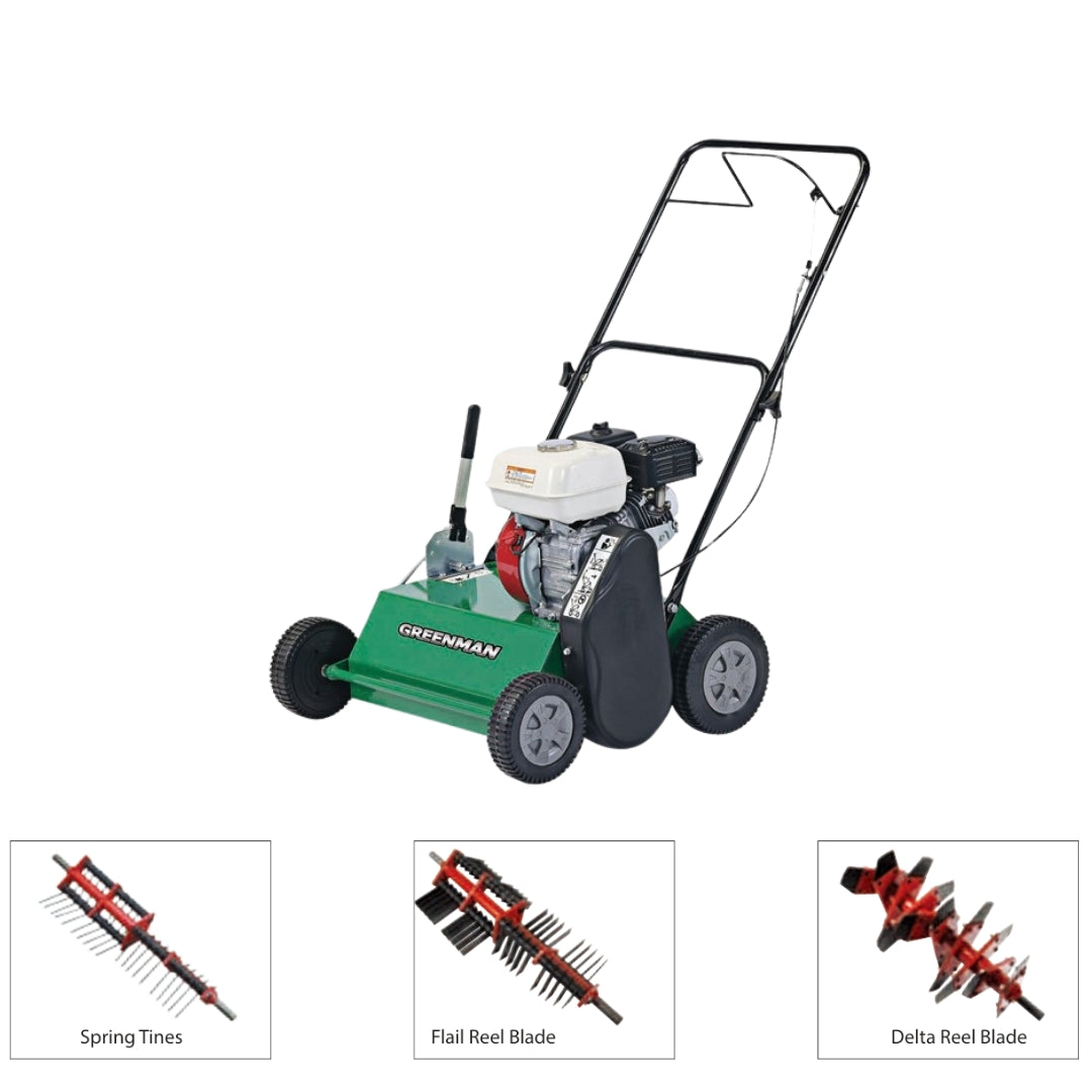 Dethatcher/Comber With Honda Engine LYS461A – Greenman