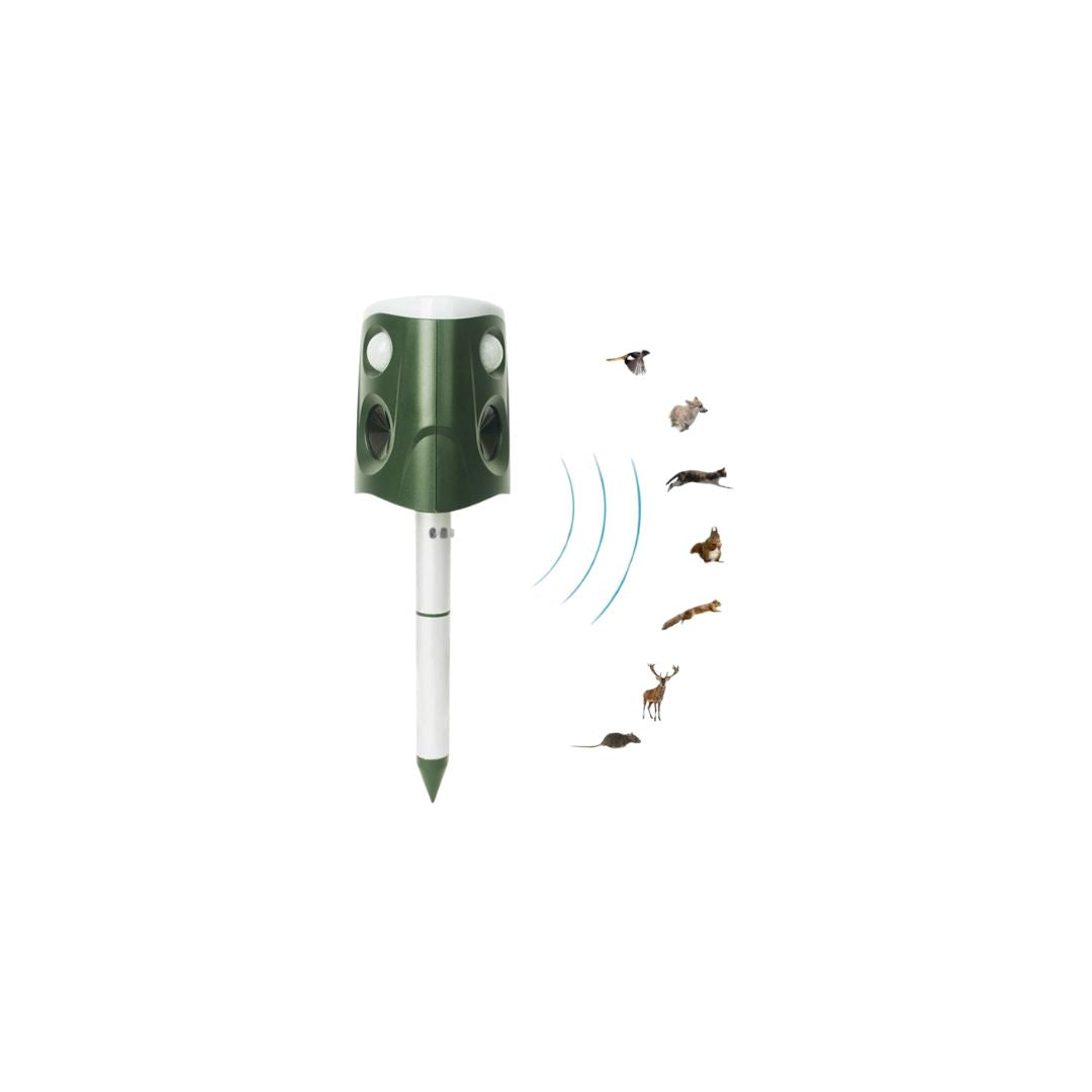 360 Degree Ultrasonic Solar Energy Outdoor Animal Repeller