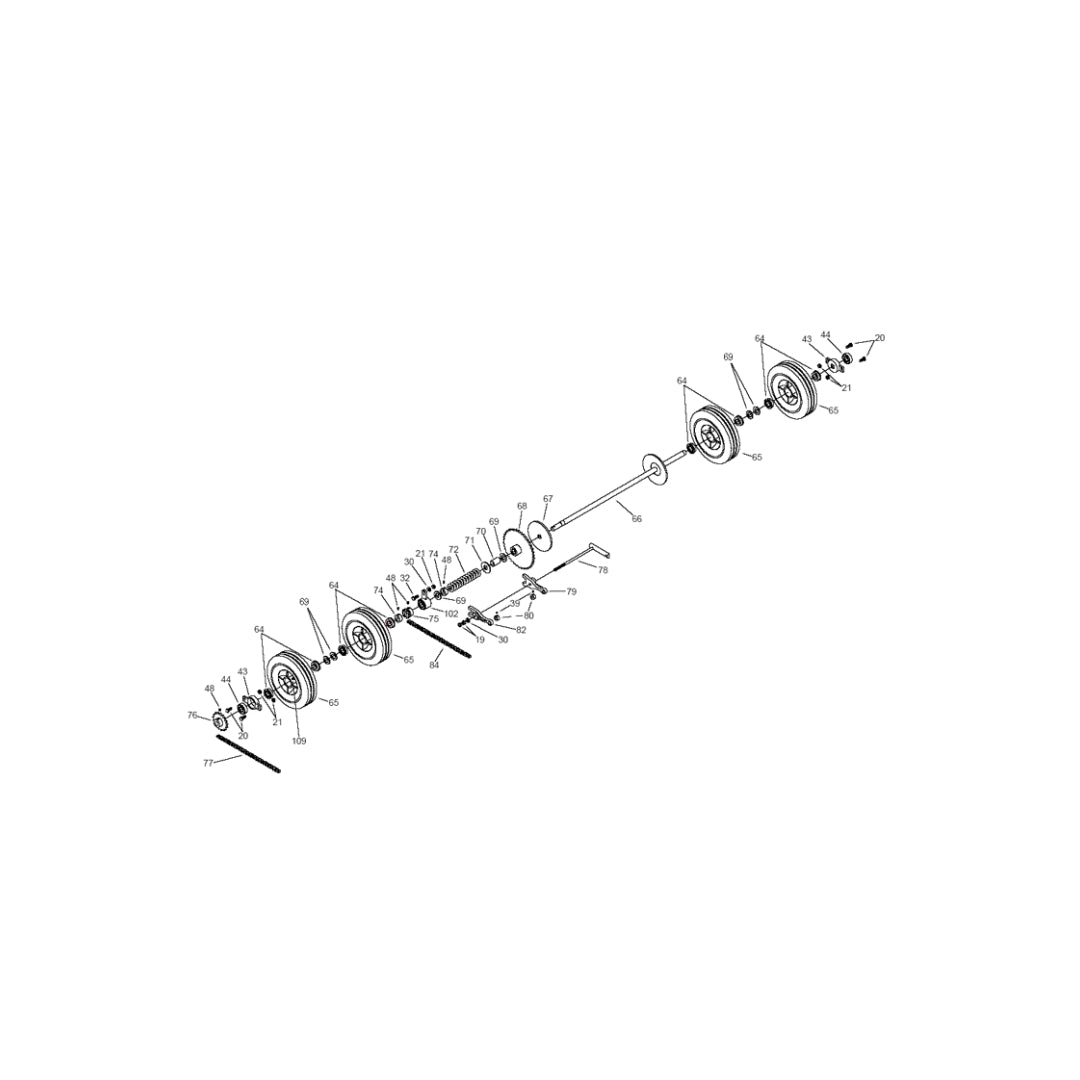 94.7059320 SPRING CLUTCH – Caltrimmer Machine Parts