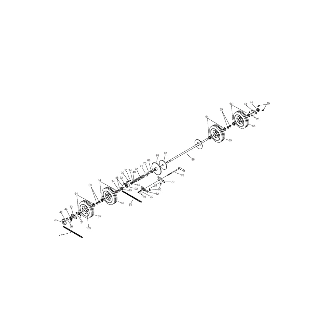 94.7031805 WASHER, LARGE HARD – Caltrimmer Machine Parts