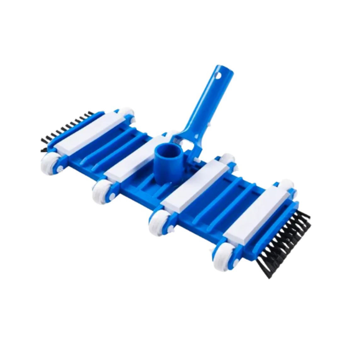 Flexible vach head w/side brush