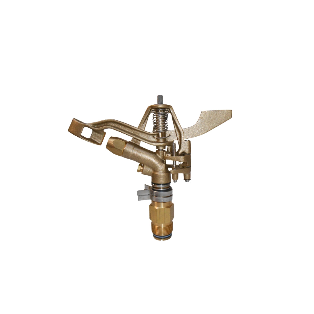 Impact Sprinkler Adjustable Brass 156' Diameter Tiller & Rowe