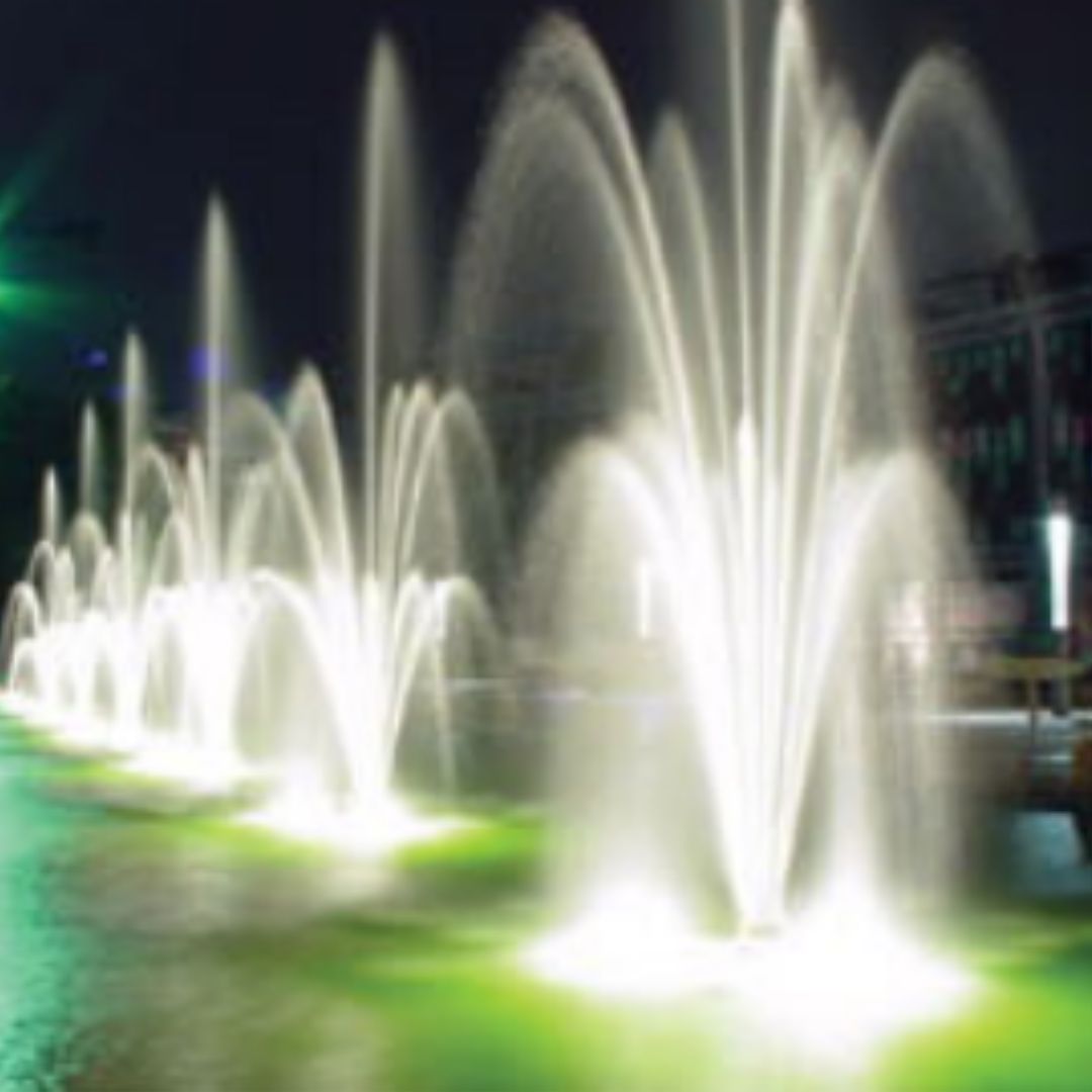 Multi-Jet Brass Water Fountain Nozzle