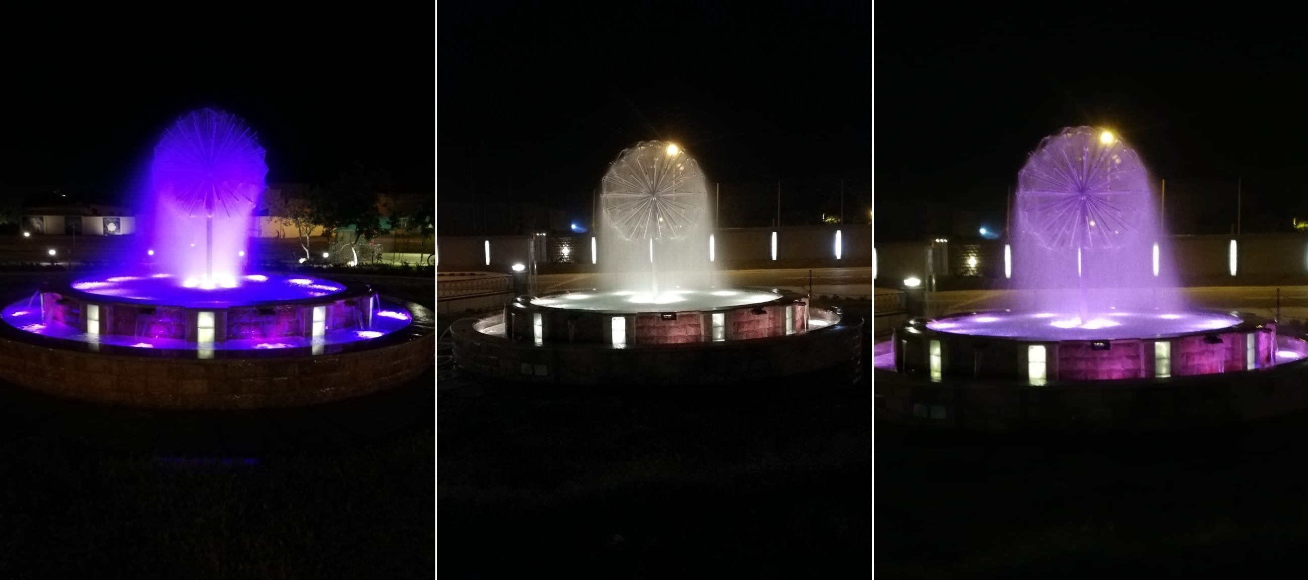 Stainless Steel Water Crystal Ball Pedestal Fountain