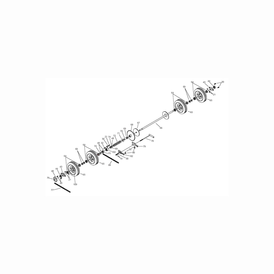 94.1011880  SHAFT DRIVE – Caltrimmer Machine Parts