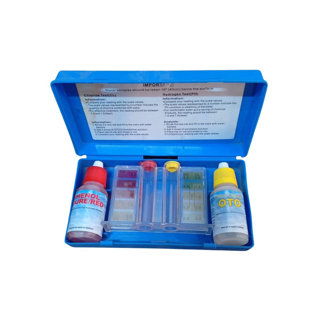 Swimming Pool PH & Chlorine Test Kit